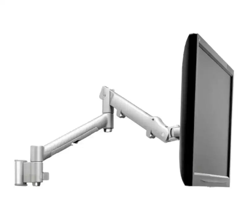 Black Full Motion Single Monitor Wall Mount, Fits up to 32"