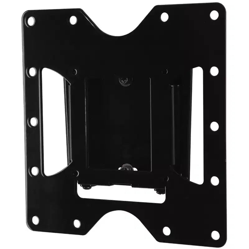 Black Flat Wall Mount, Single, Fits 10"–37" Screens