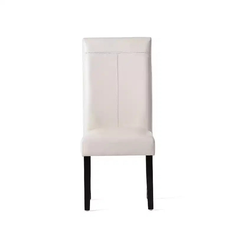 Gray Upholstered Dining Chair, Armless, Set of 2