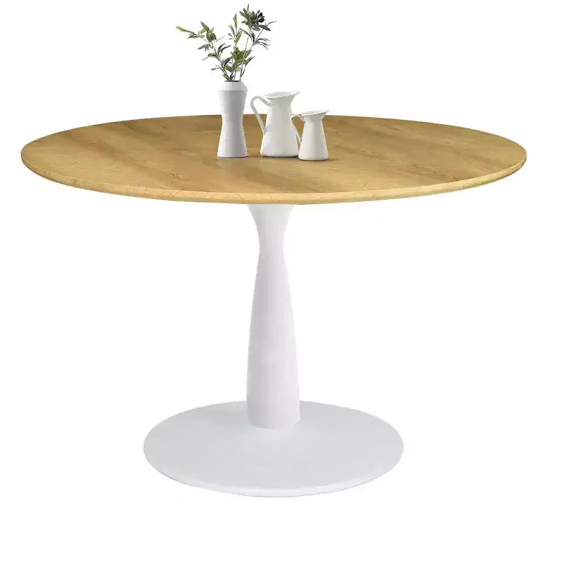 Beige/Gray/Green/Turquoise/Yellow, Round Dining Set, 5-Piece, Seats 4